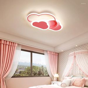 Les lustres LED Plafond Plafond pour la chambre de chambre pour enfants Couple de maternelle