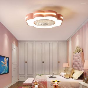 Kroonluchters LED voor slaapkamer keuken eetkamer Kid # 39; s Living Villa Foyer Restaurant Coffee Bar Indoor Home Fan Lights