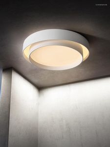 Kroonluchters geleid voor woonkamer slaapkamer keuken dineren eenvoudige minimalistische binnenverlichting spoeling mount licht wit frame de