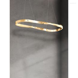 Kroonluchters Led Hanglamp Art Kroonluchter Licht Italiaanse Stijl Luxe Woonkamer Creatieve Slaapkamer Eetkamer Studie Minimalistische Circulaire