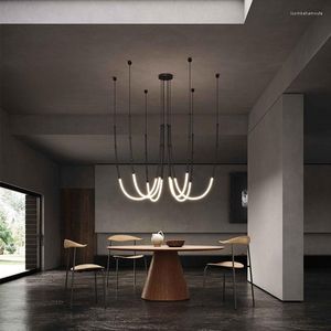 Kroonluchters Licht LED Kunst Kroonluchter Hanglamp Modern Soft Deco Creatief Wonen Eeteiland Hangende Armaturen Slaapkamer Showroom Designer