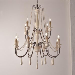 Kroonluchters woonkamer decor houten kroonluchter geleid kandelabro eetkleding winkel e14 kaarslamp tuin hanger armatuur