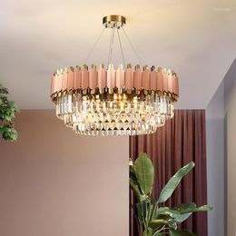 Kronleuchter Luxus-LED-Kristallleuchter für Wohnzimmer, Esszimmer, moderne Wohnkultur, Küchenlampe, kreative Innenbeleuchtung, Kristallglanz