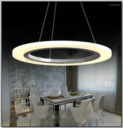 Kroonluchters Moderne acrylring LED Cirkel Kroonluchter Lamp / Licht passend SMD Fashion Designer Pendant