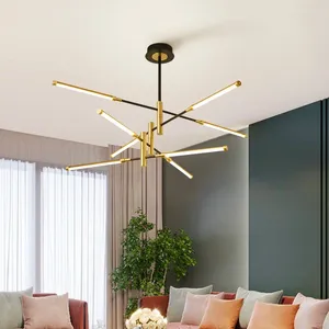 Kroonluchters moderne kroonluchter woonkamer glansstijl sfeer luxe plafond licht huis huis creatieve persoonlijkheid slaapkamer led hanglamp