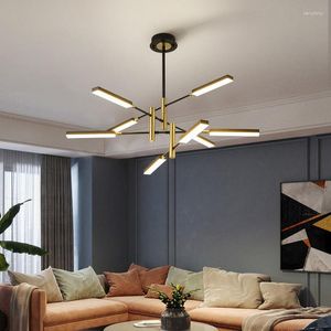 Kroonluchters Moderne Kroonluchter Woonkamer Glans Stijl Sfeer Luxe Plafondlamp Thuis Creatieve Persoonlijkheid Slaapkamer Led Hanglamp