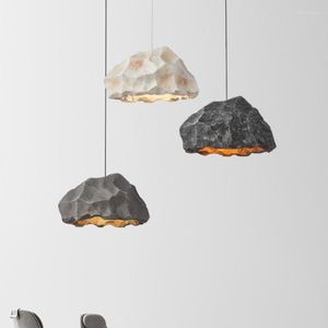 Lustres Lustre moderne salon réglable LED lampe en résine décoration couloir lumière chambre cuisine bandes d'éclairage intérieur