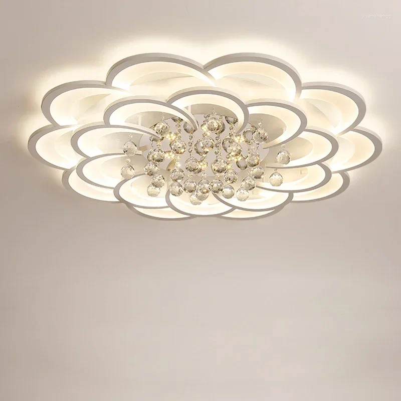 Chandeliers Modern Crystal LED Chandelier Ceiling Lights For Living Room Bedroom Kitchen Lustres Indoor Lighting Fixtures Light