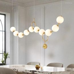 Lustres modernes Dine Dining Room Pendant Lights Light Plafon