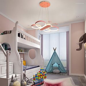 Kroonluchters Moderne Goud Roze Vlinder LED Kroonluchter Voor Slaapkamer Wonen Eetkamer Kinder Babykamer Kinderdagverblijf Nordic Indoor Decoratie