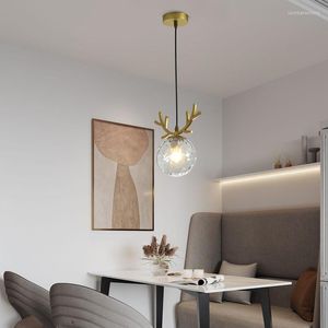 Lustres maison moderne intérieur luminaire LED Design Simple chambre salon salle à manger cuisine accessoires Loft lampes