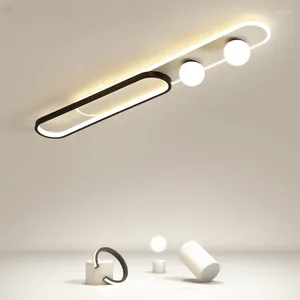 Lustres les lampes d'allée LED modernes Home Light Chandelier For Porch Corridor Bedroom Supletration Indoor déco