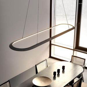 Kroonluchters modern led plafond kroonluchter minimalistisch huis villa levende eetkamer studie slaapkamer indoor verlichting aluminium decor hanglamp