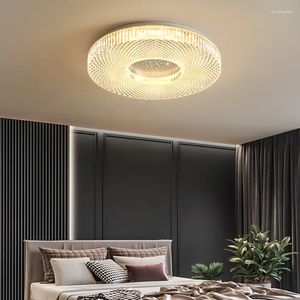 Kroonluchters moderne led-plafondlampen voor woonkamer slaapkamer keuken studie witte afstandsbediening dimmen verlichtingsarmaturen