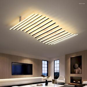 Kroonluchters Modern Led plafondlicht afstandsbediening Kroonluchter voor woonkamer slaapkamer eetkamer keuken huis eenvoudige stijl ontwerplamp