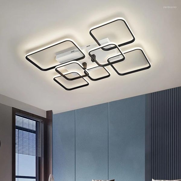 Lustres Moderne LED Lustre Éclairage Pour Salon Chambre Lustre De Plafond Intérieur Plafond Goutte