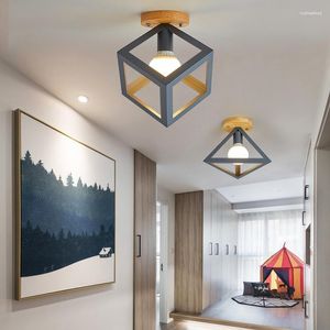 Lustres Moderne LED lustre lumières Style nordique éclairage intérieur chambre salon enfants chambre lampes couloir allée Loft Luminaire