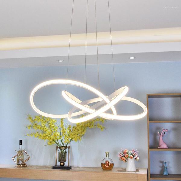 Lustres Design LED moderne AC90-260V maison déco salle à manger cuisine bar boutique éclairage suspendu