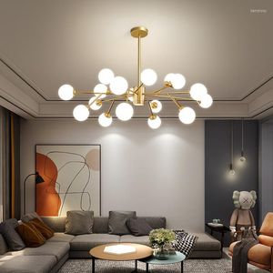 Lustres Moderne Led G9 Pour Foyer Salle À Manger Salon Chambre Suspension Nordique En Métal Décor Loft Lustres Luminaire Intérieur