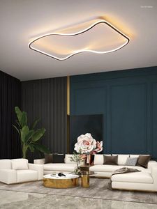 Lustres LED modernes Rectangle Plafon