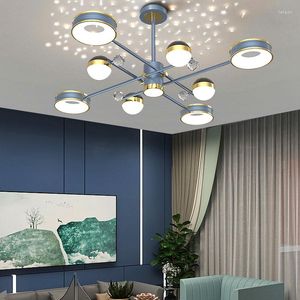Kroonluchters moderne woonkamer decoratie salon slaapkamer decor ledlichten voor binnen kroonluchter verlichting plafond lampadario