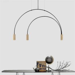 Kroonluchters Moderne Glans Zwart Goud Diode Hangende Kroonluchter Voor Slaapkamer Woonkamer Loft Hal Eetkamer Decoratieve Luminai229S