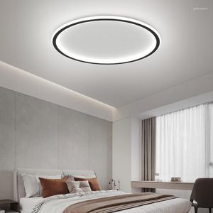 Chandeliers Modern Minimalist Style LED Ceiling Lamp For Living Room Bedroom Aisle Dining Kitchen Remote Control Ring Chandelier Light