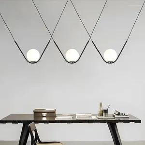 Kroonluchters Modern Scandinavisch minimalisme Unieke V-vorm Led-kroonluchter Woonkamer Eetkamer Verstelbare hangende verlichting Schorsing Droplight