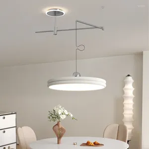 Kroonluchters Moderne Swing Arm Lamp LED Eettafel Hangend Licht voor woonkamer Keuken Restaurant Indoor Decor Creative Movable