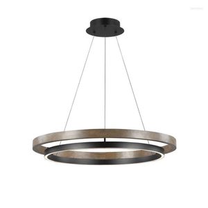 Kroonluchters Noordig licht Luxe Minimalistische kroonluchter eetkamer LED Slaapkamer Living Modern Ring