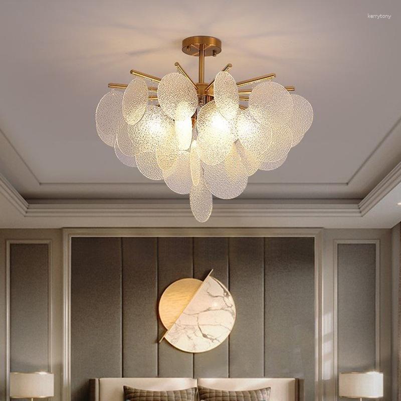 Люстры северная чердака светодиодная потолочная люстра освещение столовая подвесная лампа декор мебель для дома блеск дома