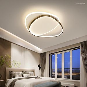 Lustres nordique Ultra-mince Led moderne Simple chambre lampe maison Art étude nouveauté éclairage Lustre cuisine luminaires lumières