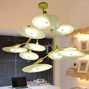 Lustres Pendentif Lumières Moderne LED Suspendu Plafond El Hall Luminaires Décor À La Maison Éclairage Pour Salon Lampe