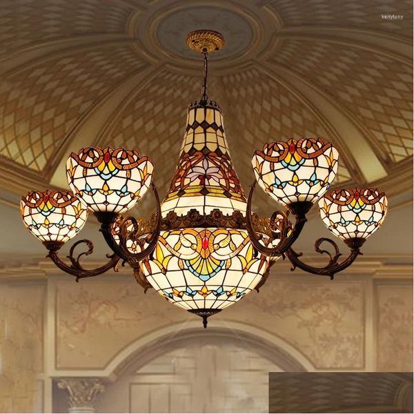 CHANDELIERS Retro Baroque Style 30cm MTI TEMPS TACKET TACKE