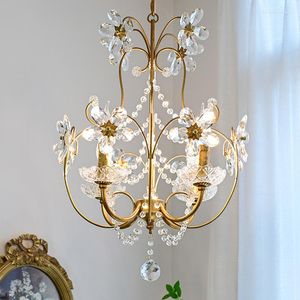 Kroonluchters kamer decor led kunst kroonluchter hanglamp licht licht kerstdecoratie kristal keuken indoor Amerikaans vintage el villa