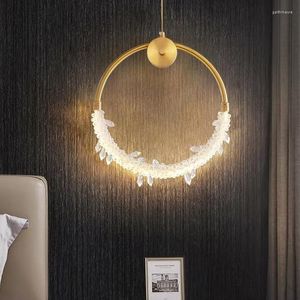 Kroonluchters Ronde Luxe Kristallen Kroonluchter Goud Koper Eetkamer Hangende Lampen Voor Woonkamer Keuken Eiland Bar Hal Home Decor