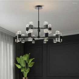 Kroonluchters eenvoudige woonkamer licht luxe kroonluchter creatieve slaapkamer eetlamp Noordse verlichting lampara celkante Nordico