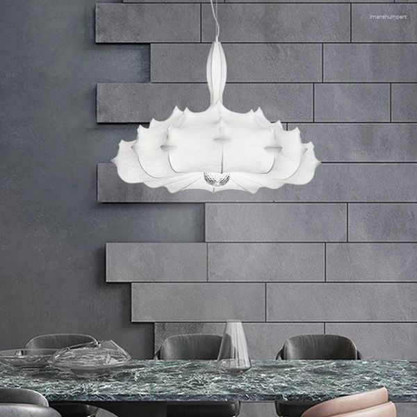 Lustres en gros nuage blanc créatif moderne lustre éclairage pour salon salle à manger couloir étude chambre