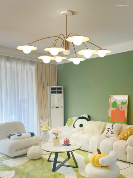 Candelabros YUNYI 2023, candelabro de cristal de lujo con luz Simple, restaurante decorativo, sala de estar, comedor, iluminación colgante moderna