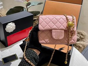 Chanei Luxury Sac Fashion Design Bags Femme Classic Small Golden Ball Square Square Fat Chain réglable Super polyvalent