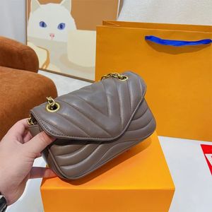 Chanei Woman Designer Sacs en cuir messager crossbody sac à bandoulière Chaîne d'épaule classique sac à main portefeuille Luxur
