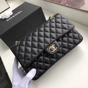 Chanel Classic Flap AAAAAA Top quality Genuine leather bags Women's men tote crossbody Luxury Designer mylon fashion shopping wallet Camera handbag Shoulder Bag