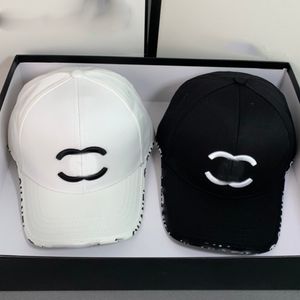 Estilo de moda Diseñador para hombre Sombrero de cubo para hombres Mujeres Negro Blanco Marca Letra Gorras de bola 4 estaciones Ajustable Deportes de lujo Marrón Sombreros de béisbol Gorra Encuadernación Sombreros para el sol