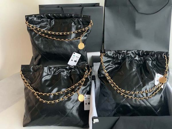 Sac fourre-tout de haute qualité, grande capacité, sac à bandoulière de luxe, sac à main, portefeuille intérieur en cuir, sac à chaîne en diamant, portefeuille Premium