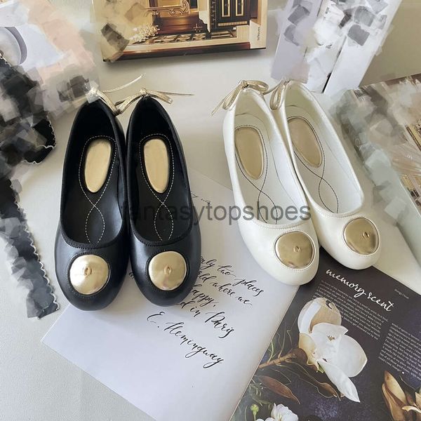 Chanelllies stap canales ballet loafer bow plats vestidos zapatos de espalda entrelazado c bowknot bailarina dama dama follet