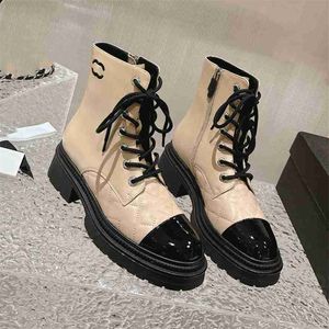 Chanells Anti Channel Design Boots Luxury Fashionable Women Business Work Decoration Decoration Slight Boots Martin Boots Boots Casual Casck 09-07