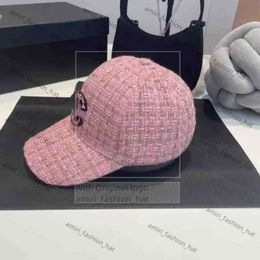 Chanells Cap Luxe Designer merk Classic Patchwork Plaid Baseball Cap Women's Unisex Spring Autumn Winter Leisure Baseball Hat verstelbare hoeden 6514