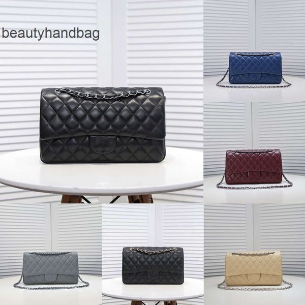 Chanells Cchanel Chanellies Sac Sacs CC Designer Sacs Crossbody CF Classic Sac à bandoulière Caviar Caviar Cuir et Sac à bandoulière en peau de gamme pour femmes Designer