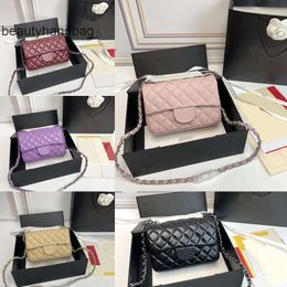 Chanells Cchanel Chanellies CF Bag Designer Lady CC Sac crossbody Handle Sacs à rabat classique Sacs en cuir Diamond Diamant Luxurys Designers Femme sac à main Purse