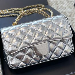 Chanells Designer Channelbags Luxury Silver Crossbody Bags sacs Chanei Femmes à main sacs à main